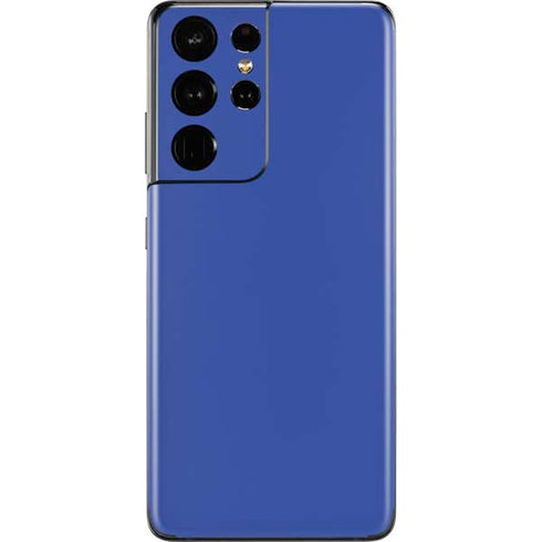Blue Solid Galaxy S21 Ultra 5G Skin
